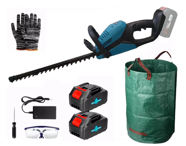 Cortacercos con 2 Baterías + Accesorios Ecodrop Premium