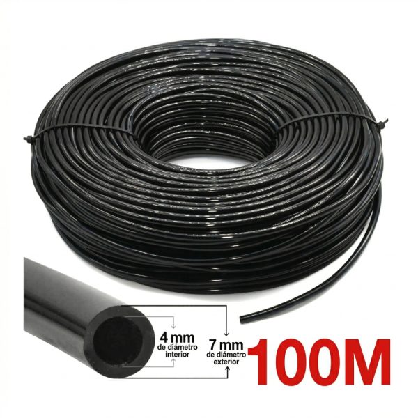100 Metros Manguera Flexible 7mm Para Riego