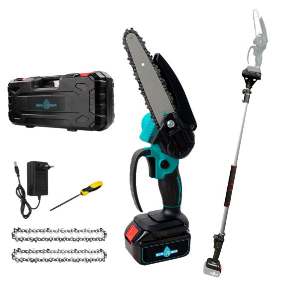 Mini Motosierra A Batería + Brazo Extensible Ecodrop - Imagen 2