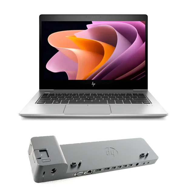 Notebook HP 830 G5 I5 8º 16GB 256GB SSD 13,3" + Docking