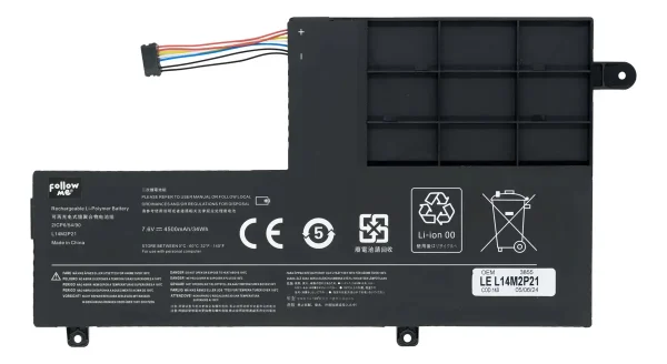 Batería Para Notebook Lenovo 7,6v 4500mAh 34Wh L14M2P21