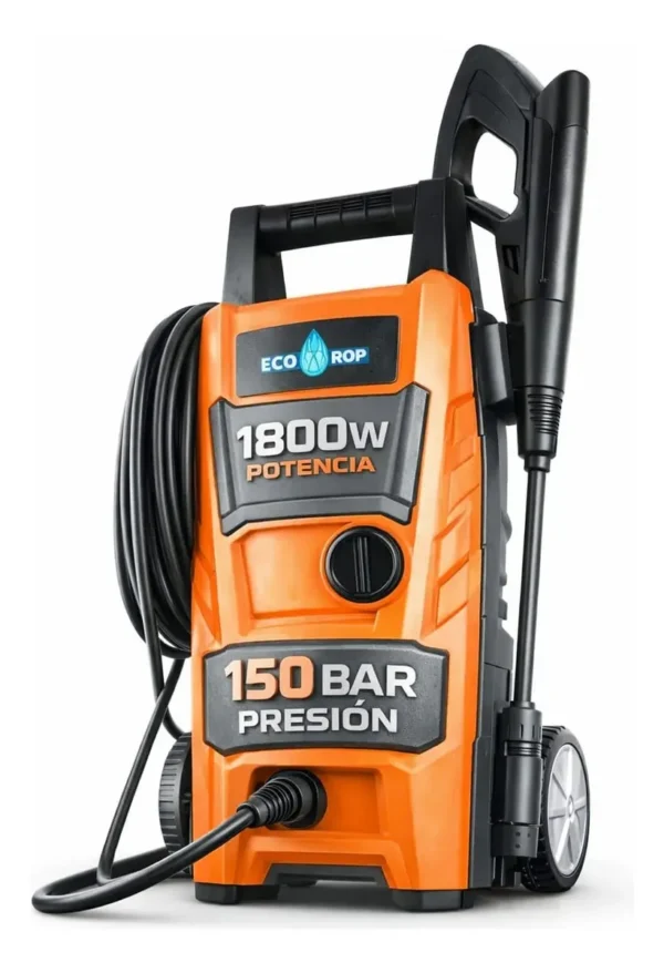 Hidrolavadora Eléctrica 1800w 150bar Ecodrop Max Amarillo