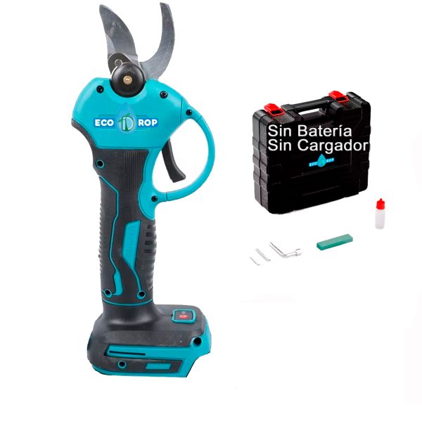 Tijera de Podar Ecodrop Premium 28mm Sin Batería Sin Carg.